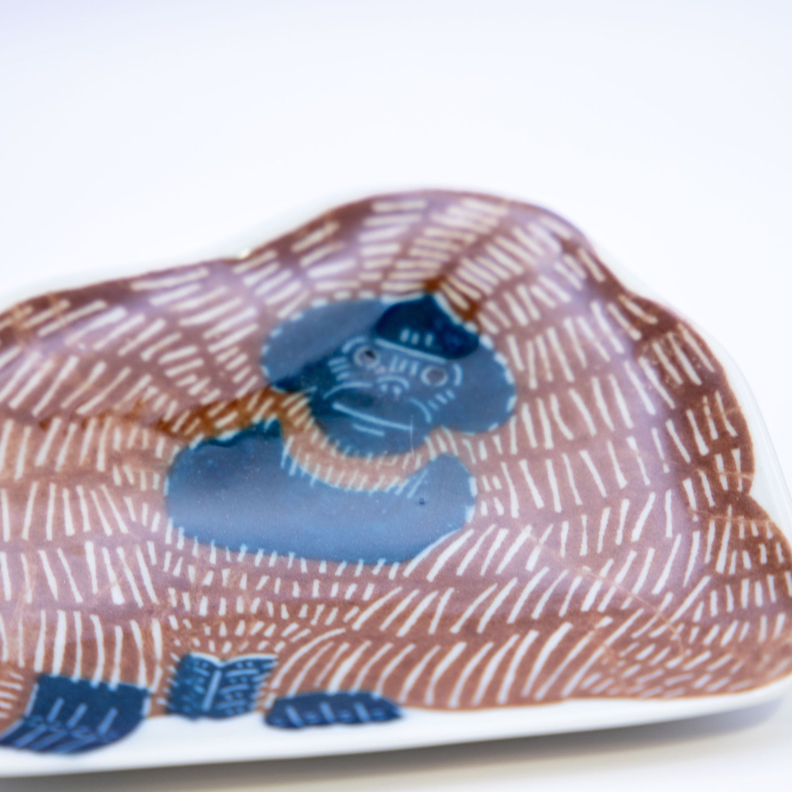 KATA KATA/カタカタ　倉敷意匠計画室　印判手 豆皿 オラウータン