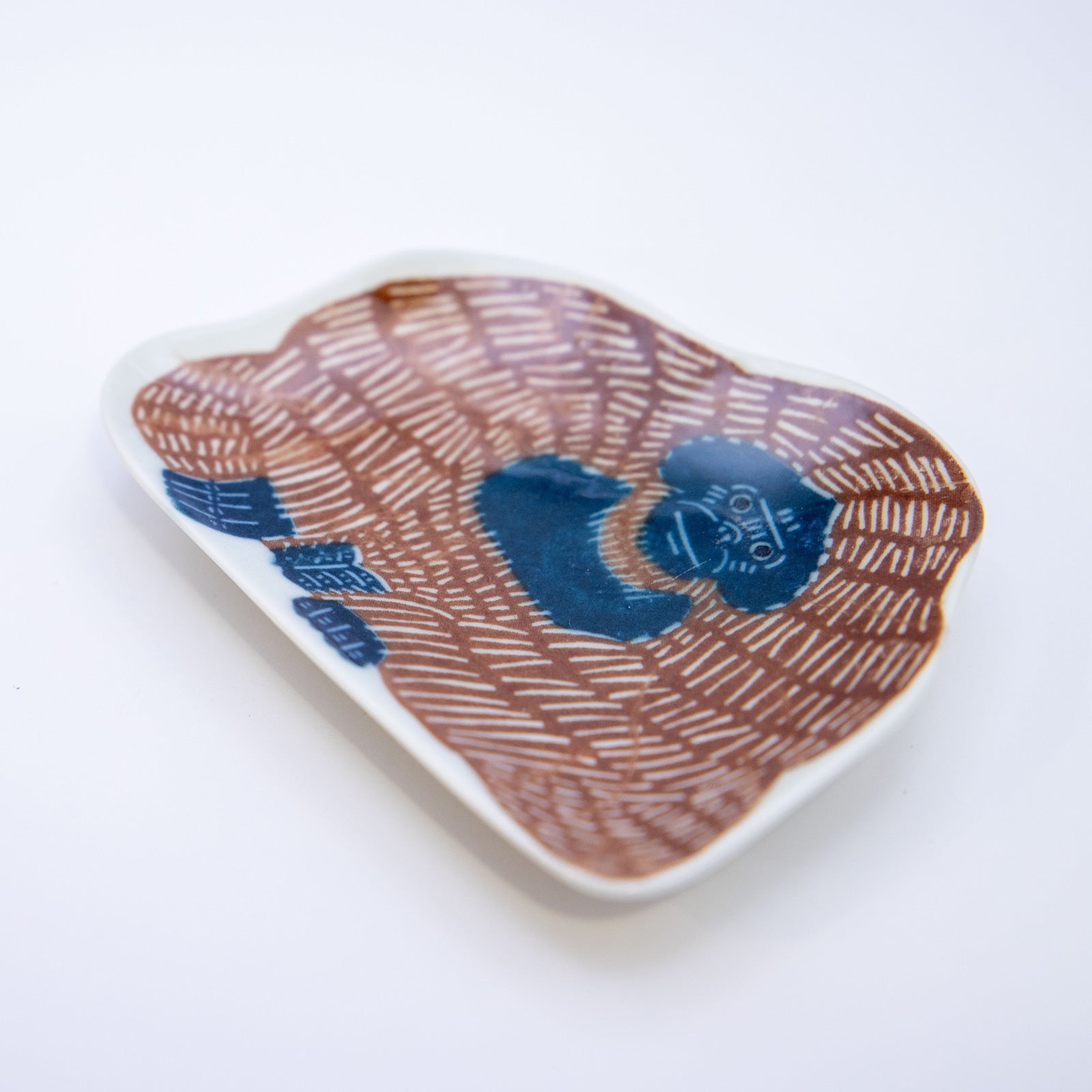 KATA KATA/カタカタ　倉敷意匠計画室　印判手 豆皿 オラウータン