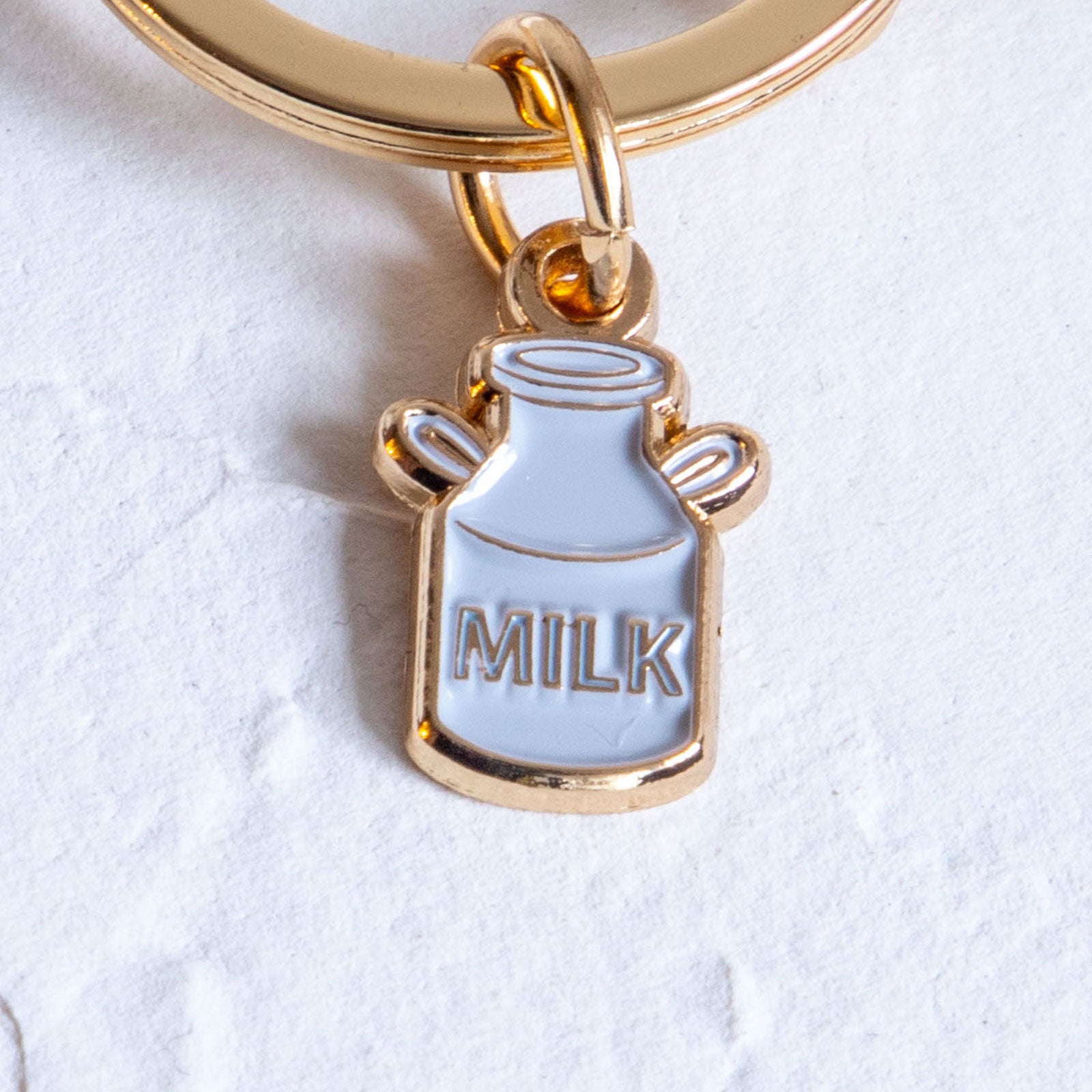 キーホルダー　アニマルキーリング ウシ