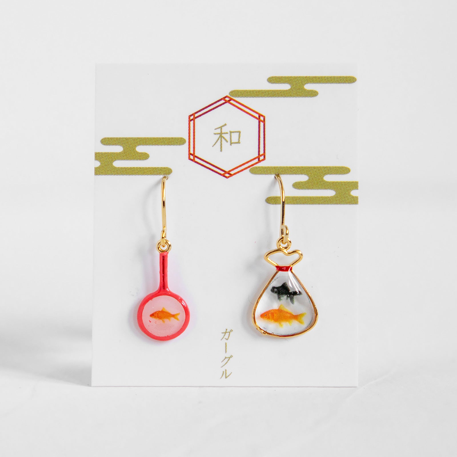 gargle/ガーグル　金魚すくい ピアス