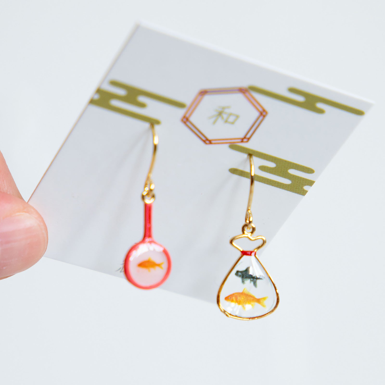 gargle/ガーグル　金魚すくい ピアス