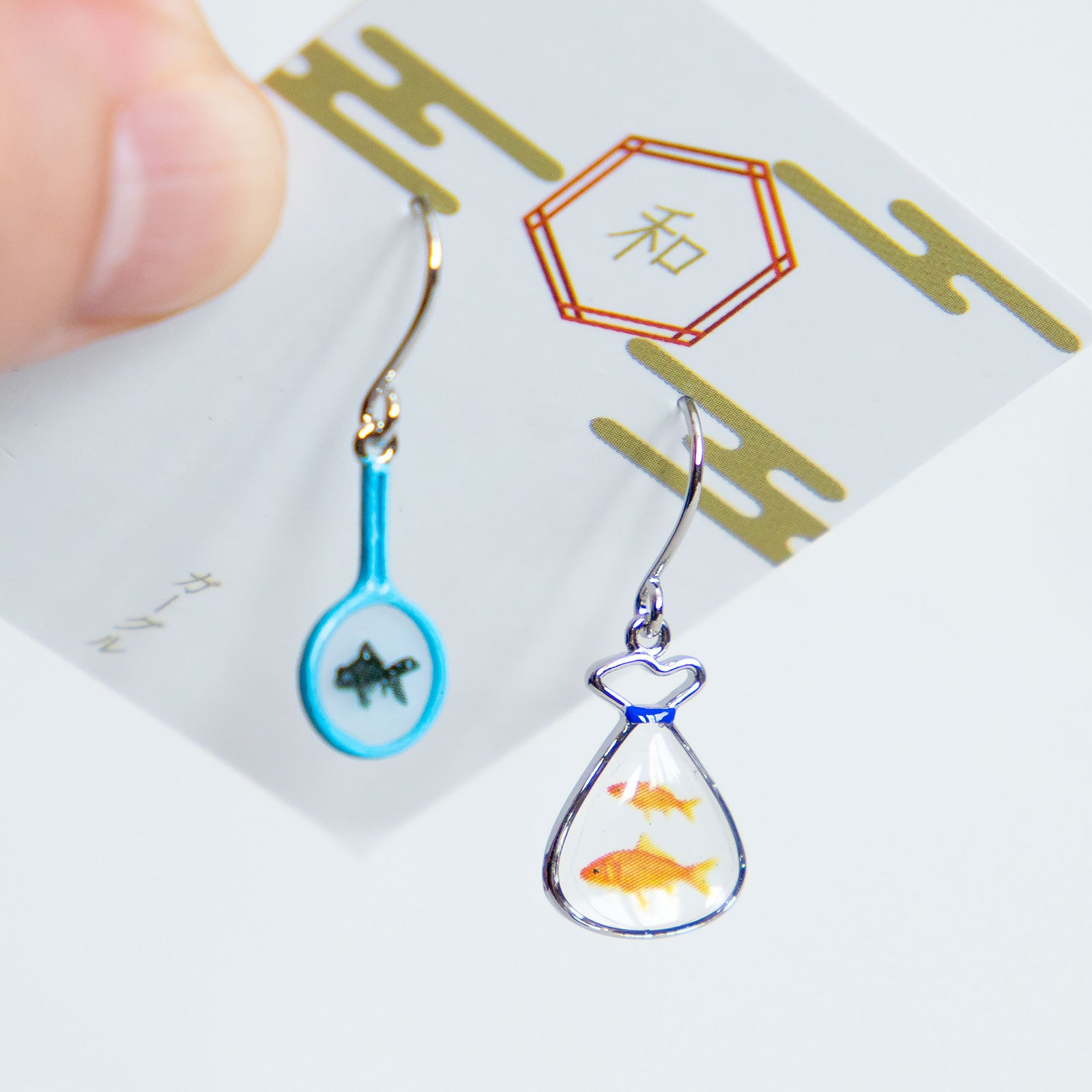 gargle/ガーグル　金魚すくい ピアス