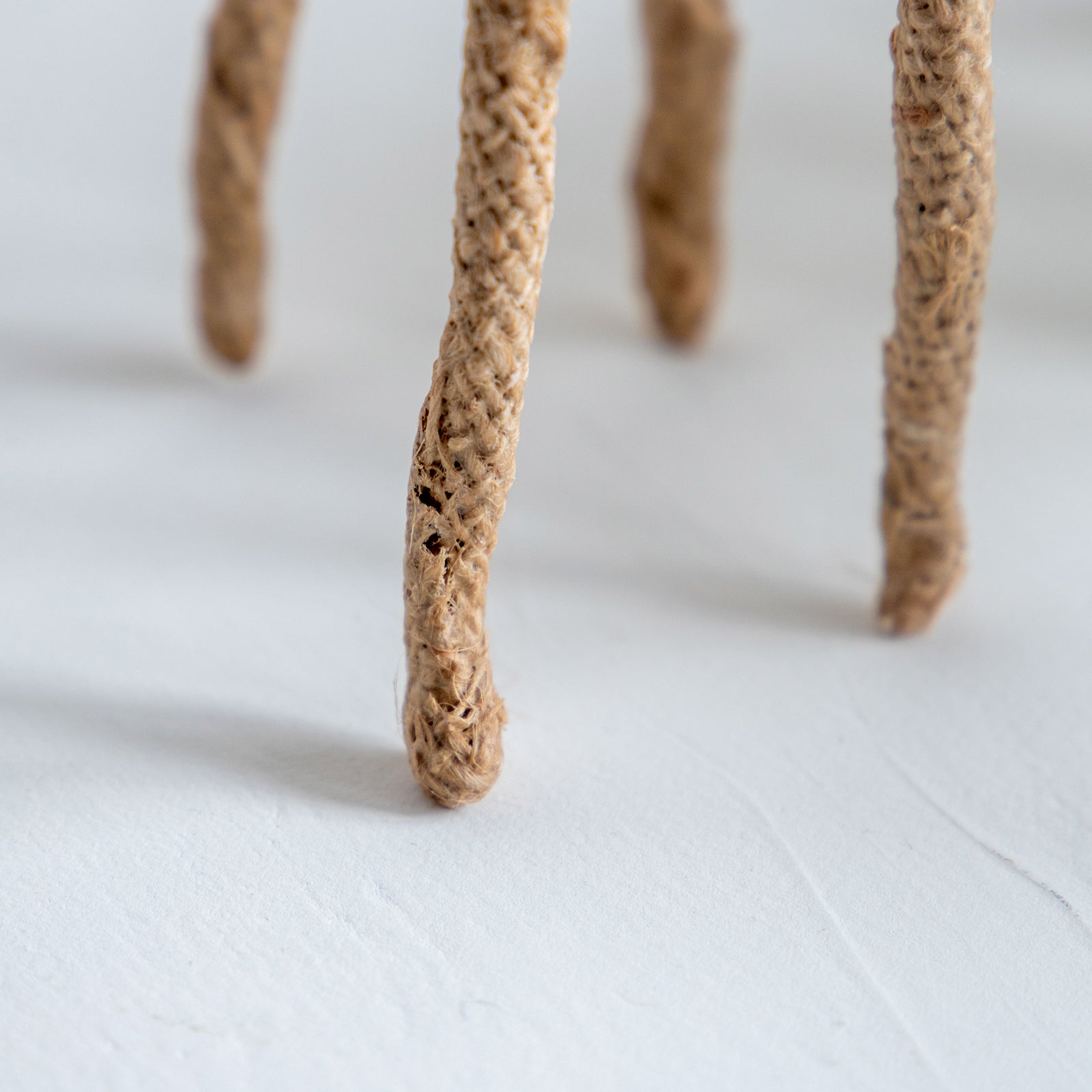 ファブリックアニマル キリン オブジェ （ホワイトブークレ）