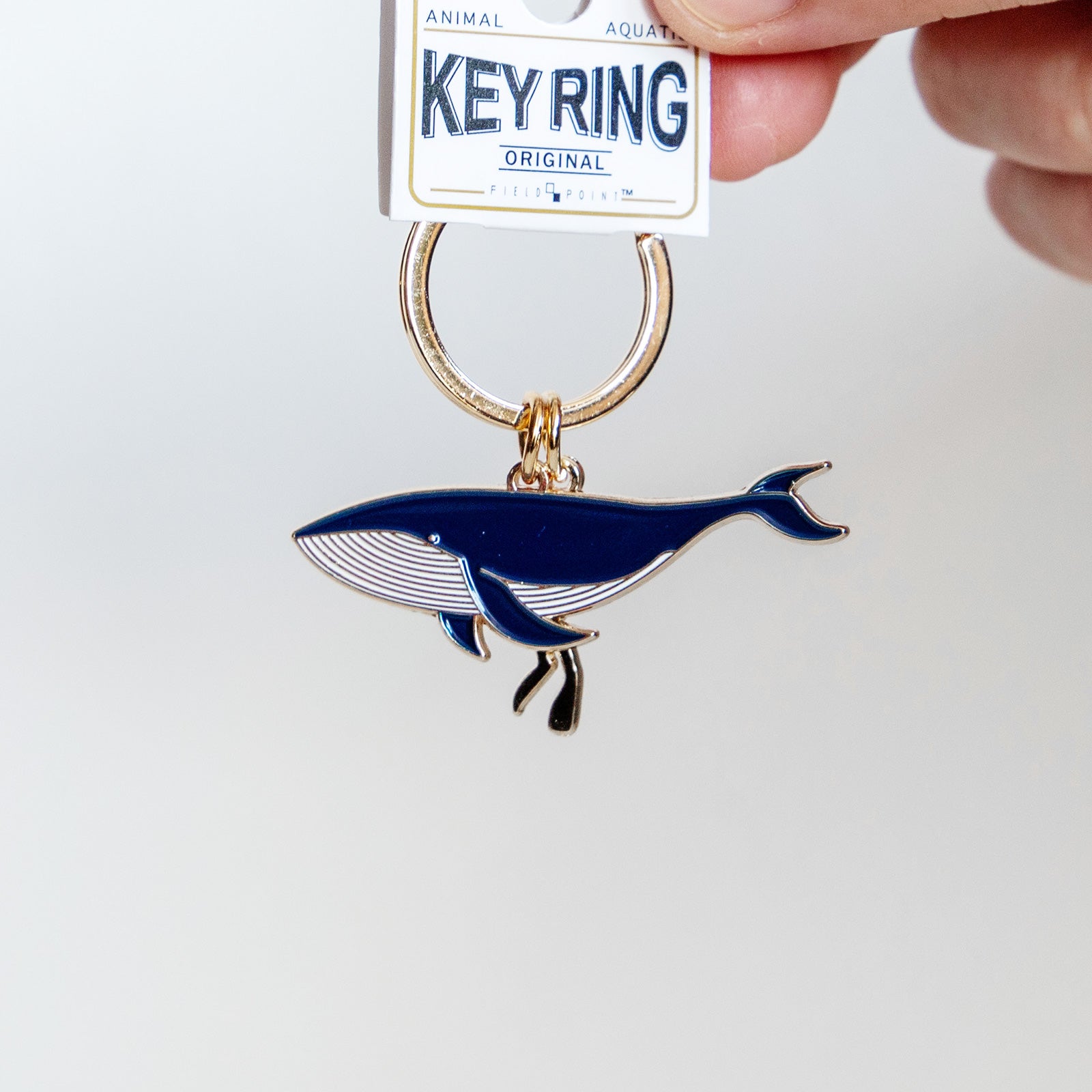 キーホルダー　アクアチックキーリング クジラ