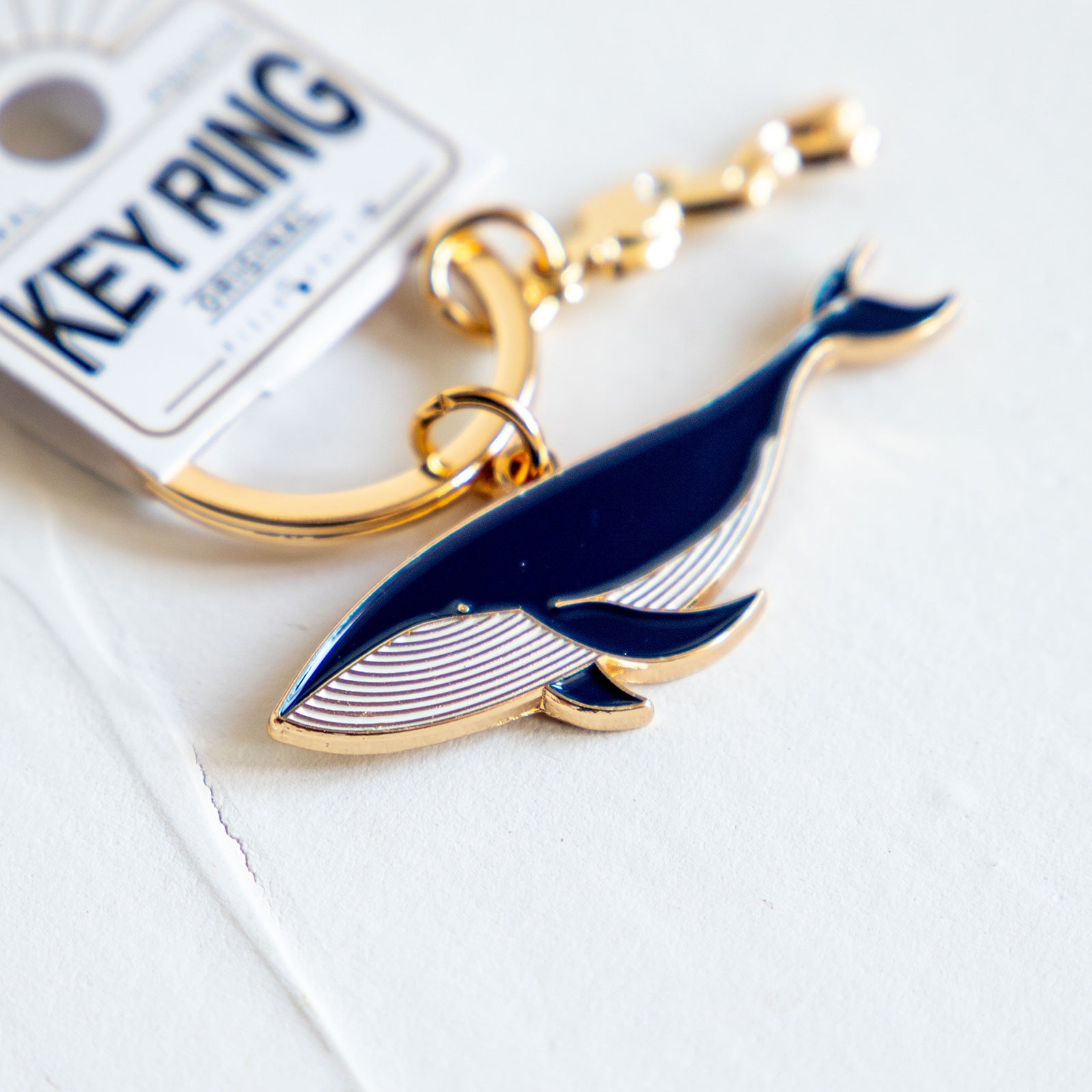 キーホルダー　アクアチックキーリング クジラ