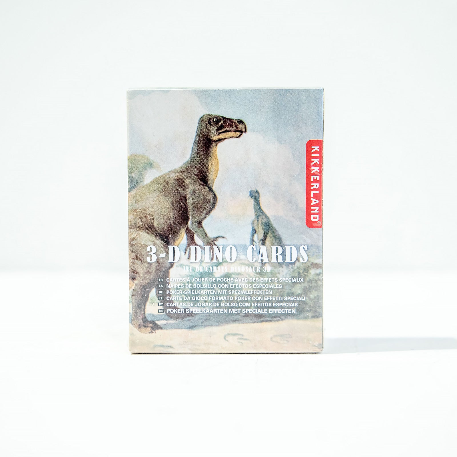 KIKKERLAND / キッカーランド　3D Dinosaur Playing Cards