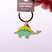 キーホルダー　恐竜キーリング ステゴサウルス