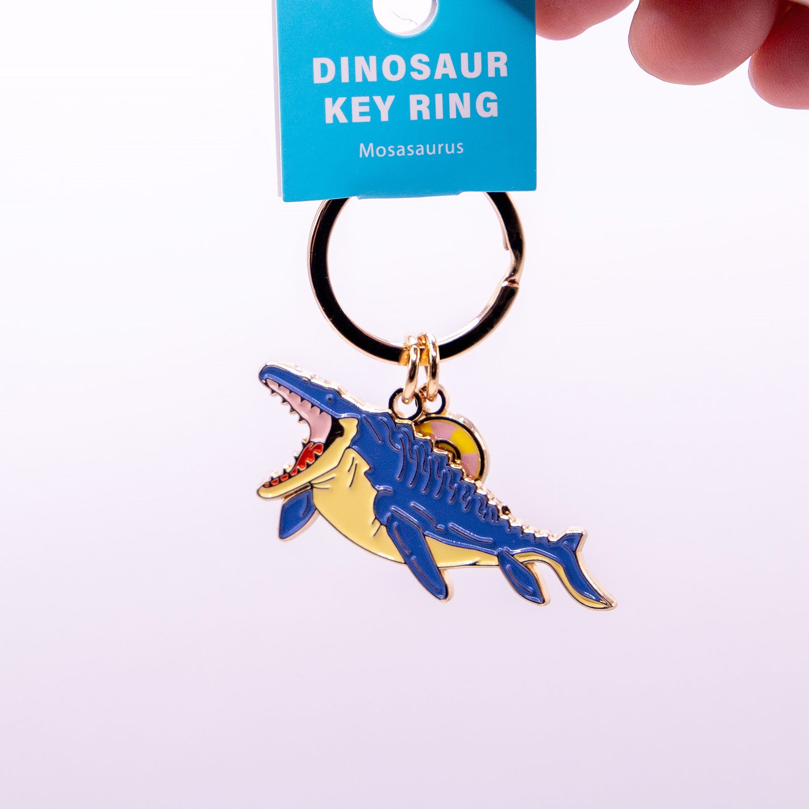 キーホルダー　恐竜キーリング モササウルス