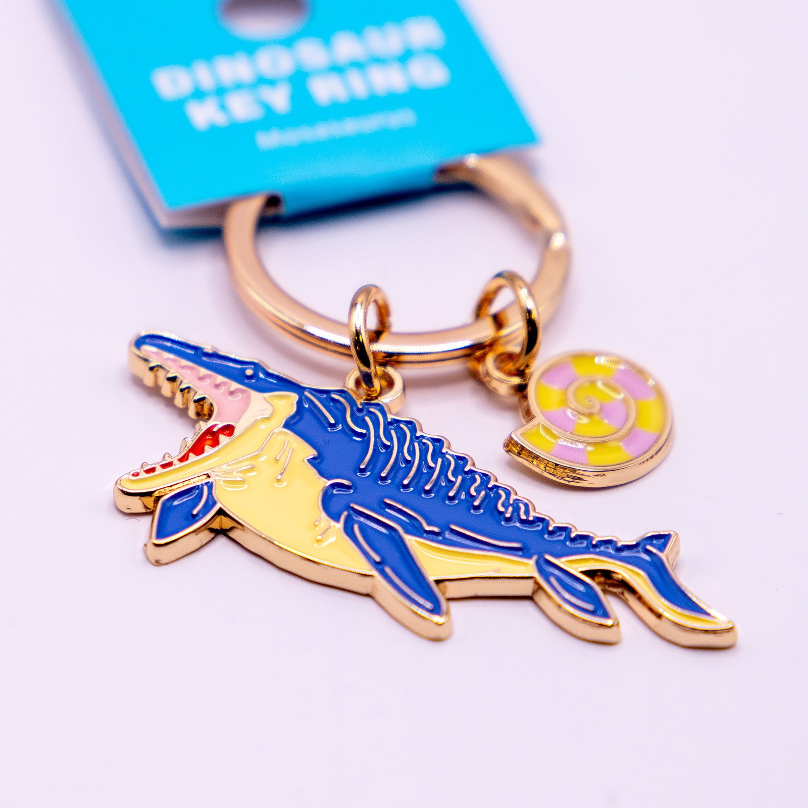 キーホルダー　恐竜キーリング モササウルス