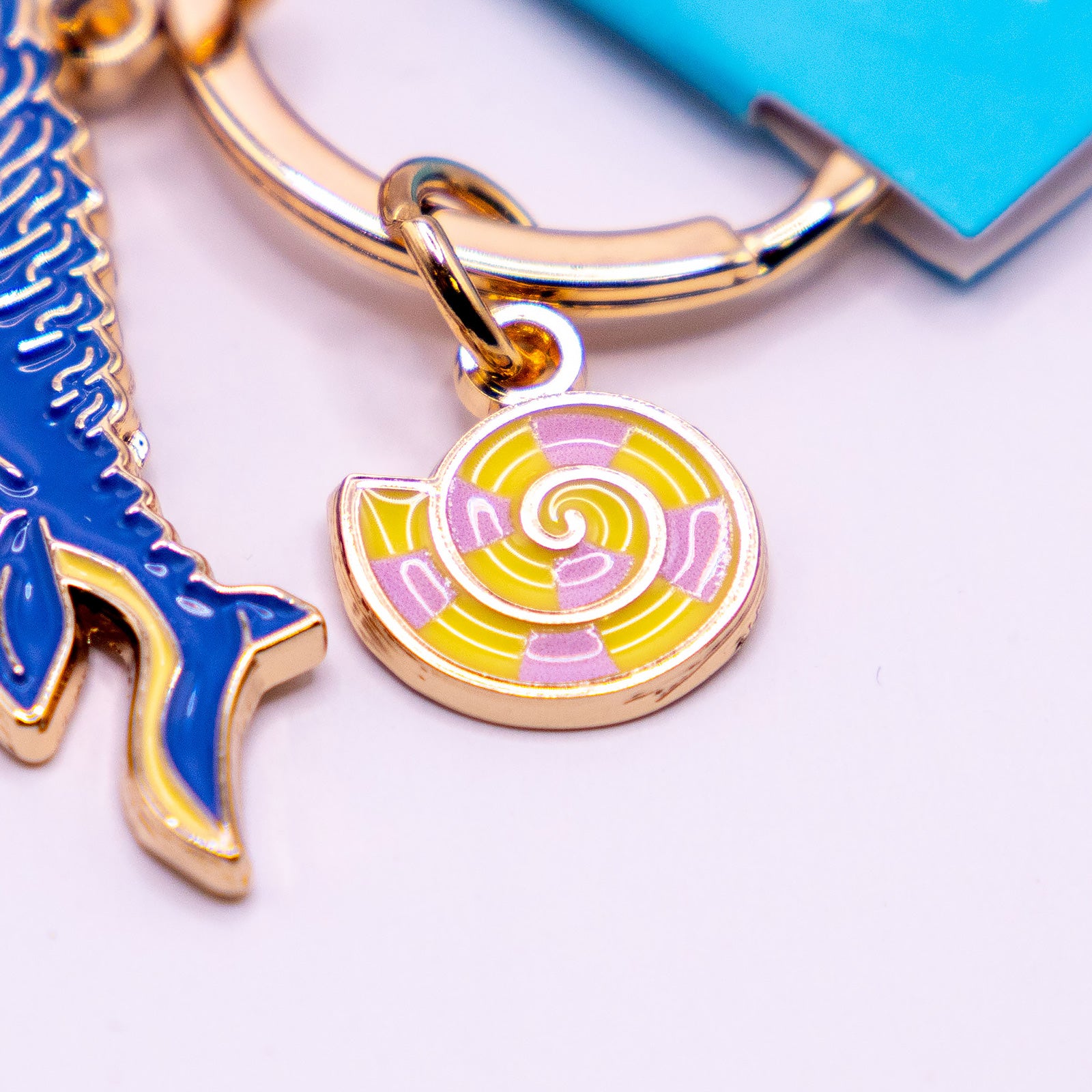 キーホルダー　恐竜キーリング モササウルス