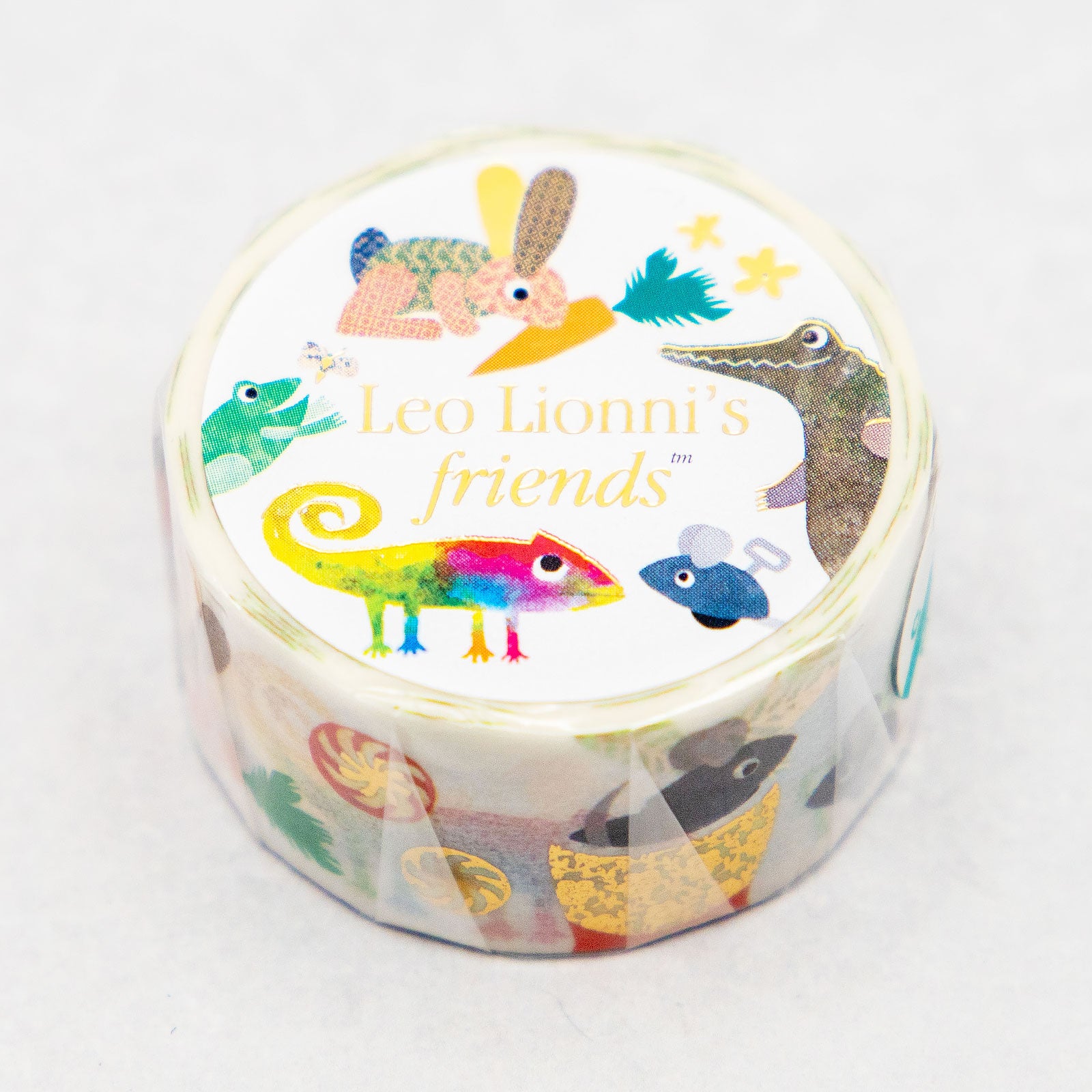 レオレオニ マスキングテープ 箔押しマステ　レオ・レオニフレンズ