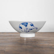 瀬戸焼　まるねこ 茶碗 Sサイズ