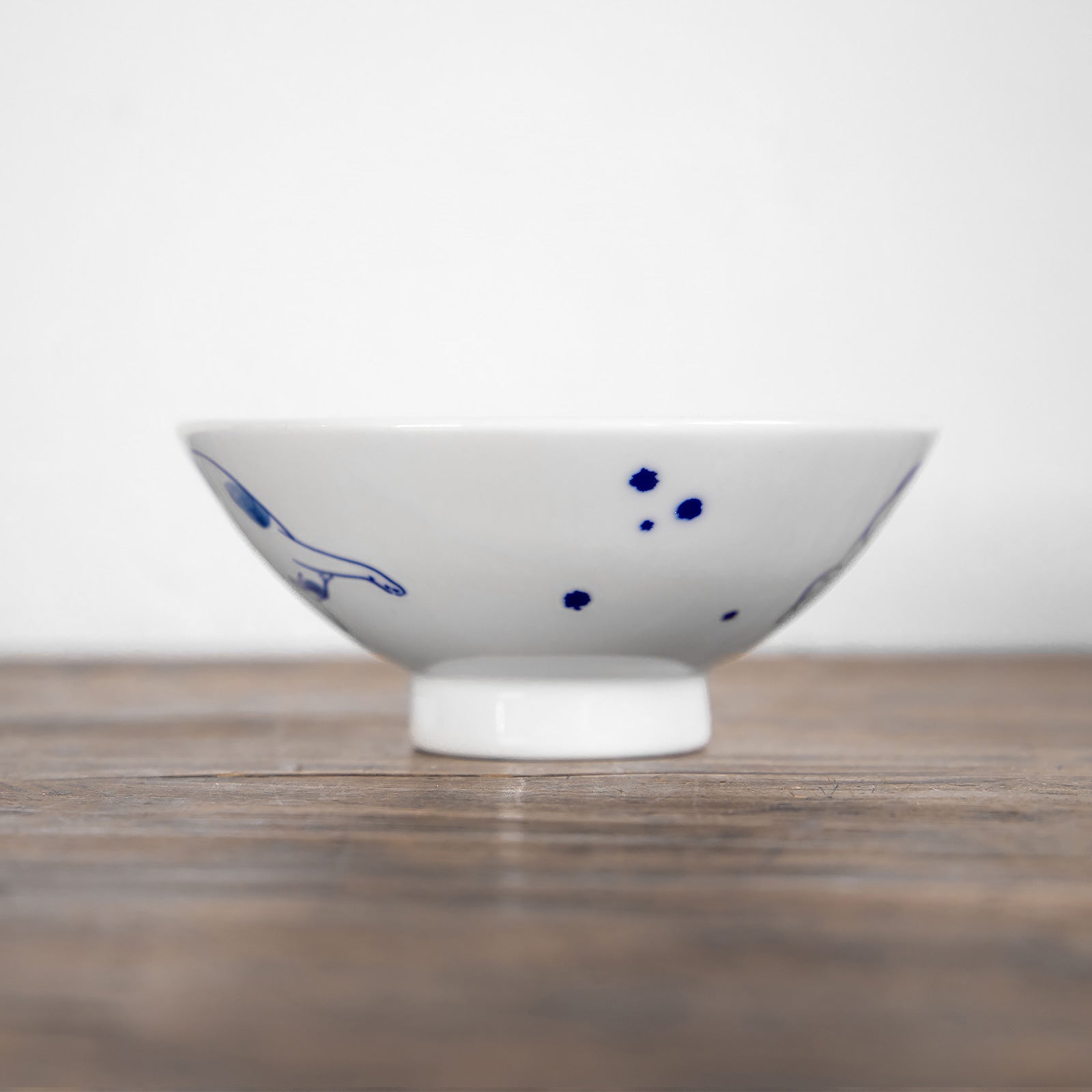 瀬戸焼　まるねこ 茶碗 Sサイズ