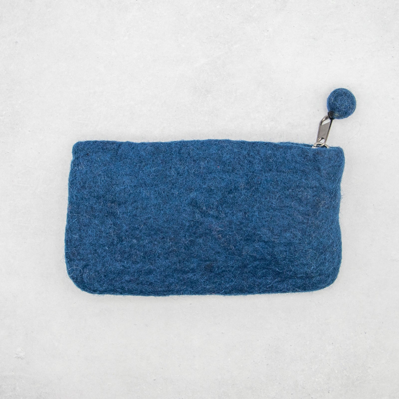 フェアトレード　羊毛フェルト メガネ ポーチ