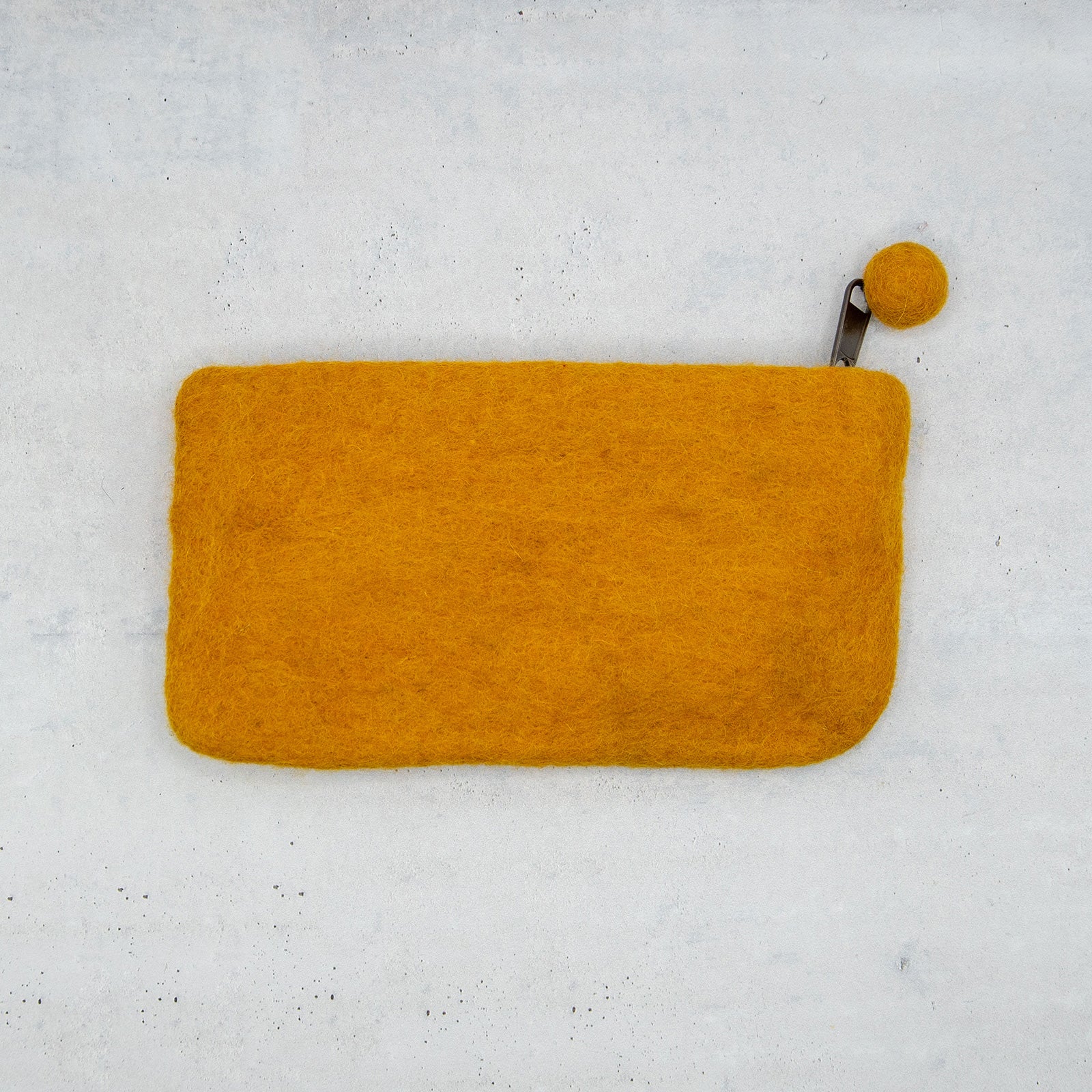 フェアトレード　羊毛フェルト メガネ ポーチ