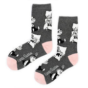 Moomin/ムーミン 　レディース クラシック ソックス リトルミイ グレー