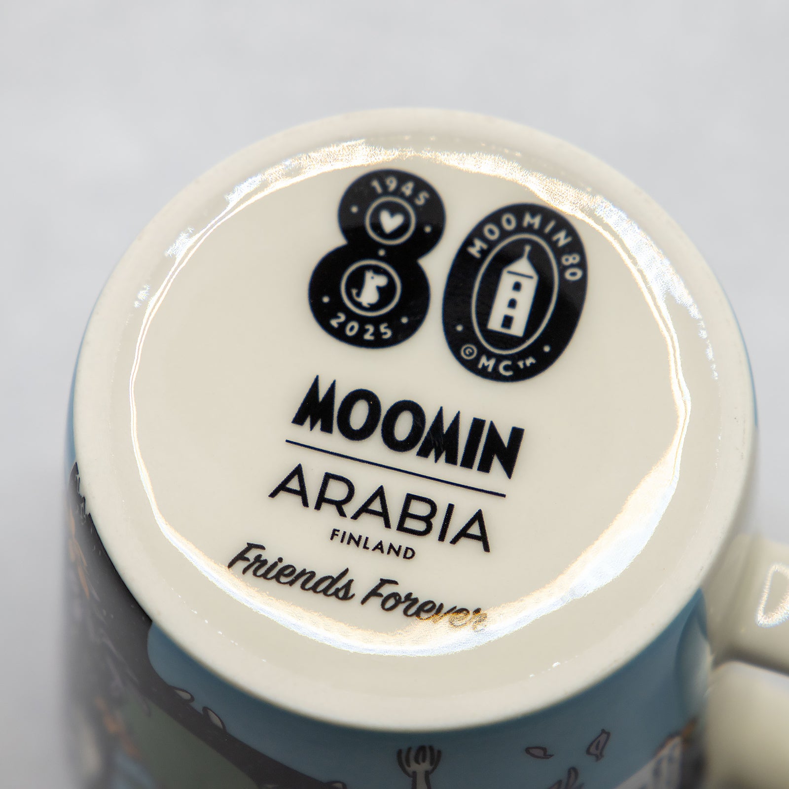 ARABIA/アラビア　Moomin ムーミン マグ  クラシックマグ フレンズフォーエバー 80年
