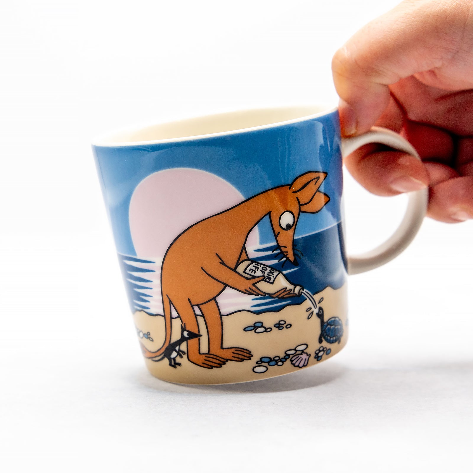 ARABIA/アラビア　Moomin ムーミン マグ  スニフブルー