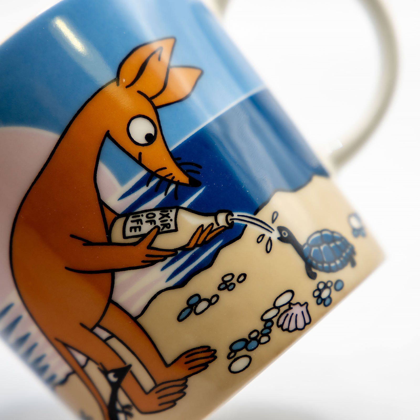 ARABIA/アラビア　Moomin ムーミン マグ  スニフブルー