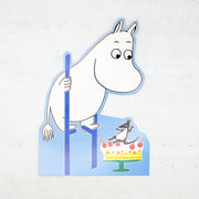 Moomin/ムーミン　ダイカットポストカード ムーミン竹馬