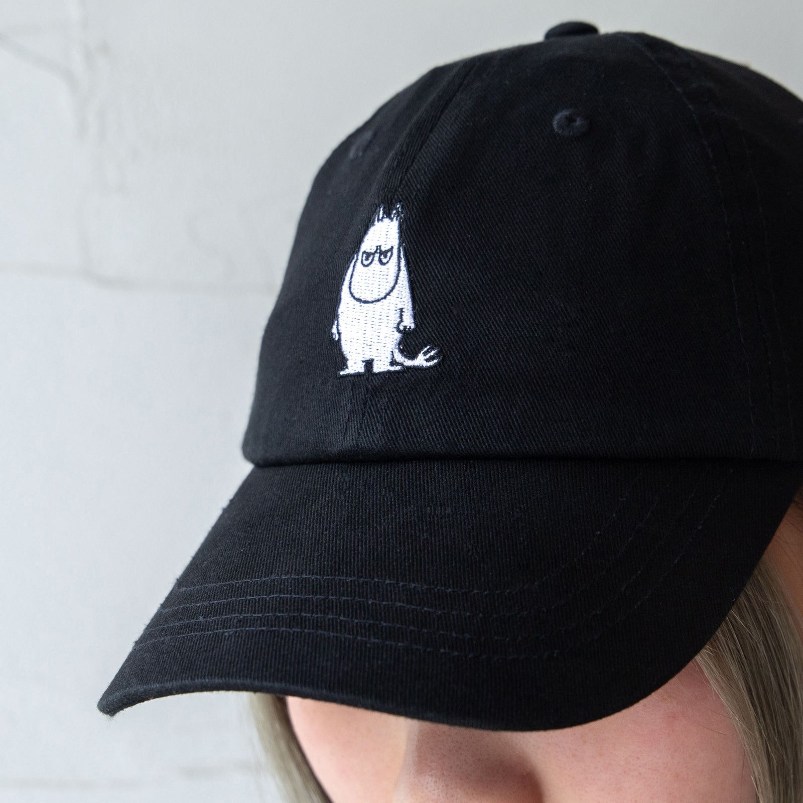 Moomin/ムーミン 　2サイド ダディキャップ アングリームーミン ブラック