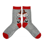 Moomin/ムーミン 　レディース クラシック ソックス リトルミイ 噛みつき