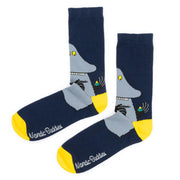 Moomin/ムーミン 　メンズ クラシック ソックス モラン 夜歩き ネイビー