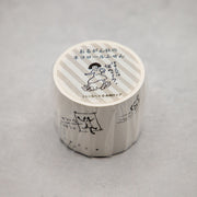 ネコロールふせん(46mm幅)