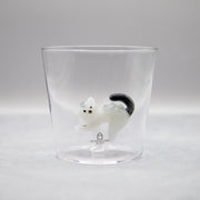 ICHENDORF MILANO/イッケンドルフミラノ　タンブラーグラス ホワイトキャット グレイテイル