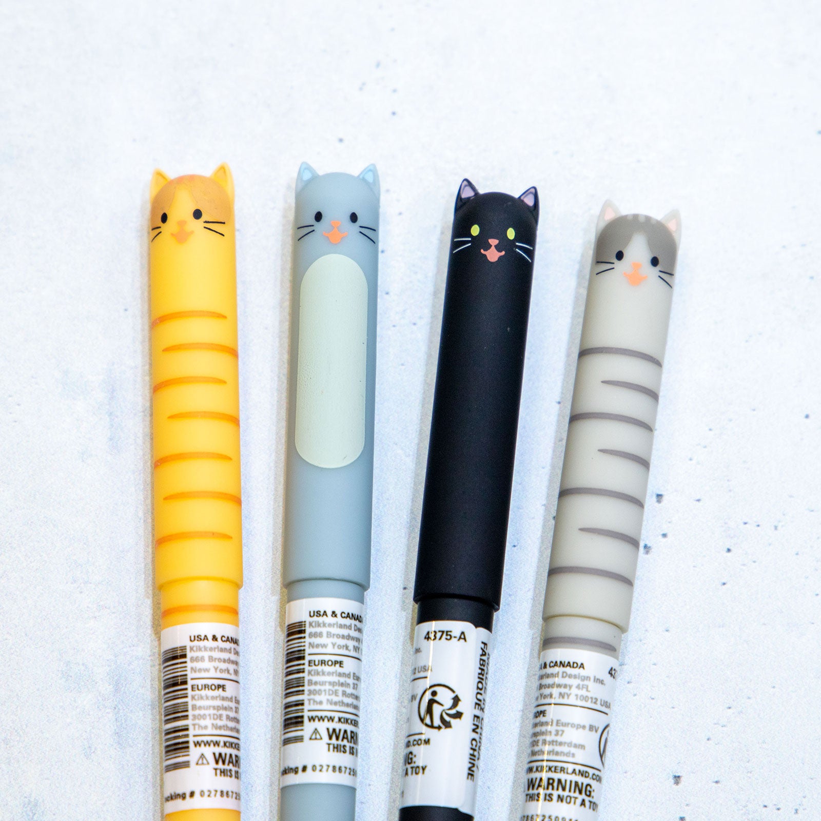 KIKKERLAND / キッカーランド　 消せる猫柄ボールペン