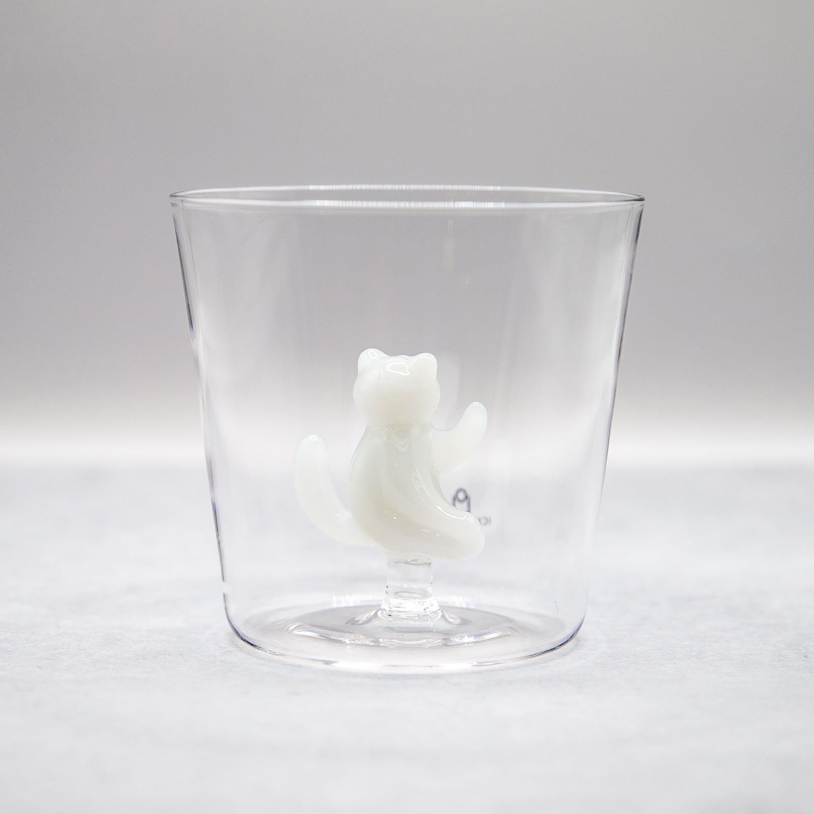 ICHENDORF MILANO/イッケンドルフミラノ　タンブラーグラス ホワイトキャット黒ブチ