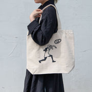 ニコノマニマニ雑貨店　トートバッグ A4 帆布 オリジナル 追跡