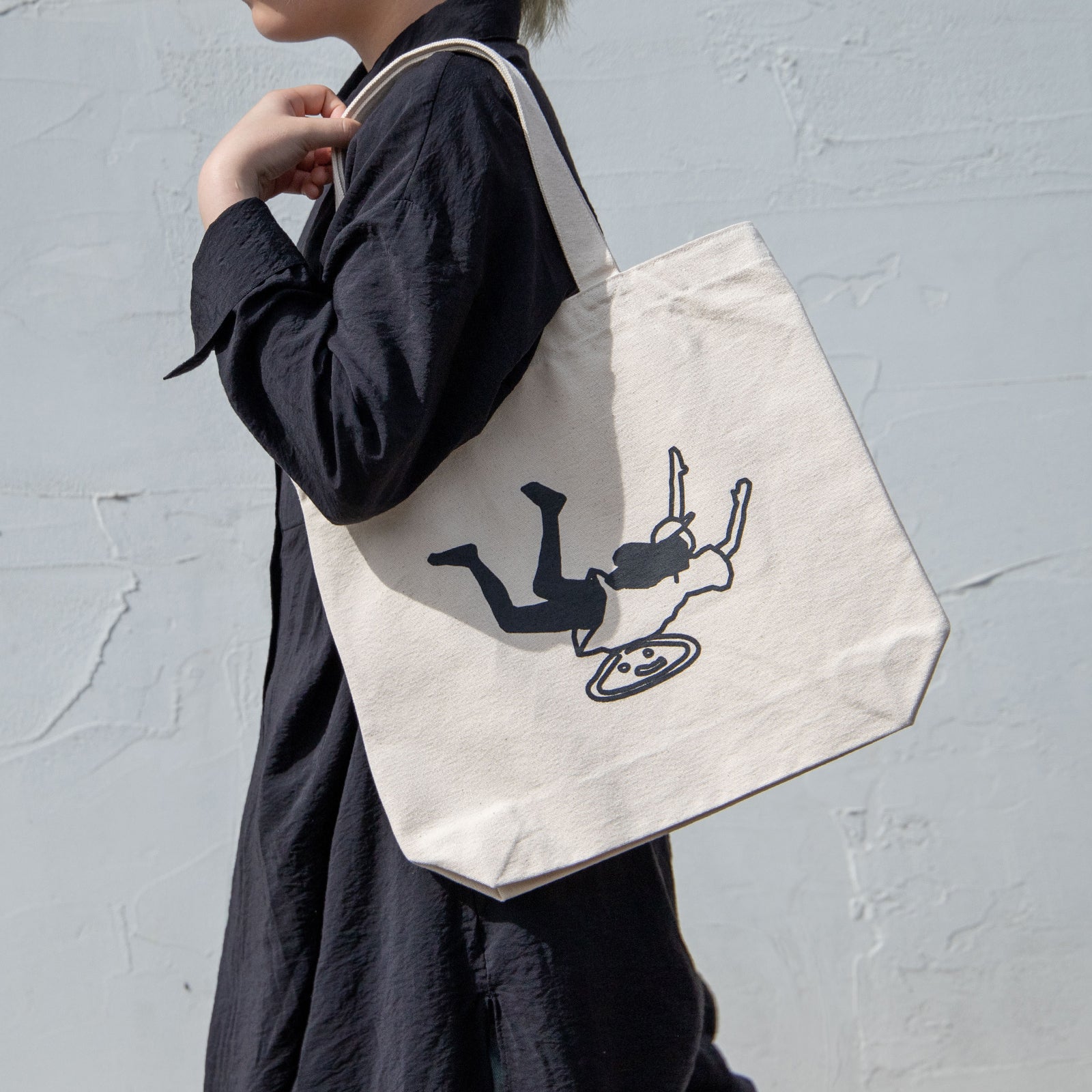 ニコノマニマニ雑貨店　トートバッグ A4 帆布 オリジナル  転倒