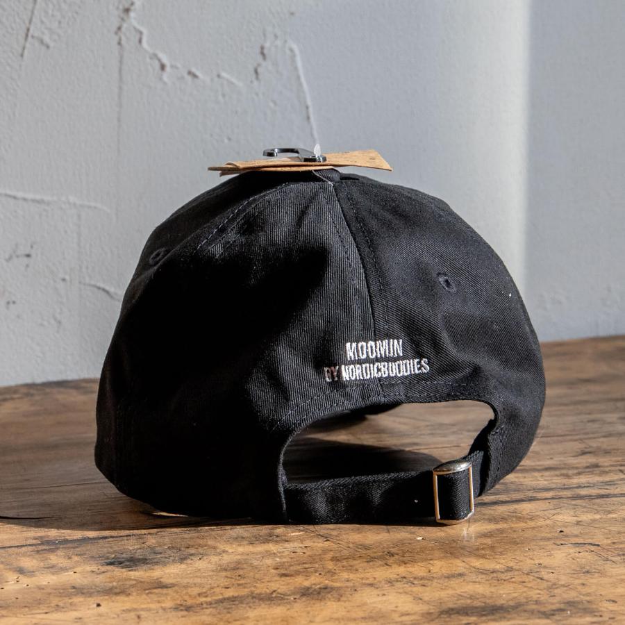 Moomin/ムーミン 　ニョロニョロ ダディ キャップ 黒