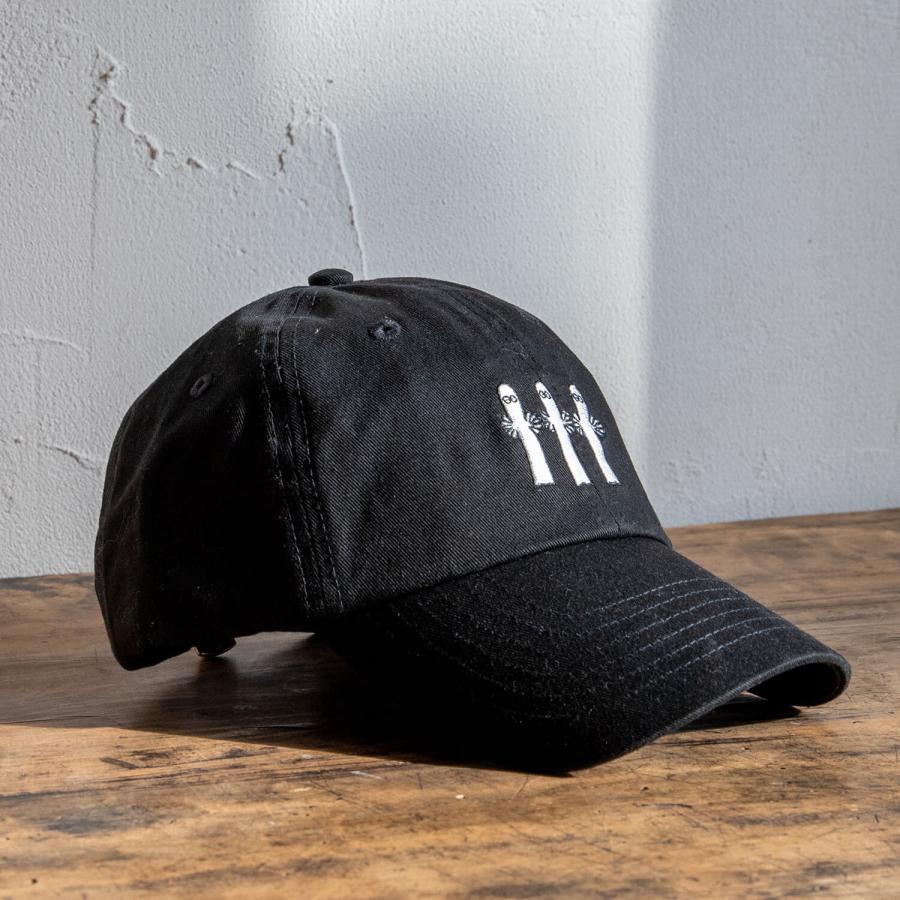 Moomin/ムーミン 　ニョロニョロ ダディ キャップ 黒