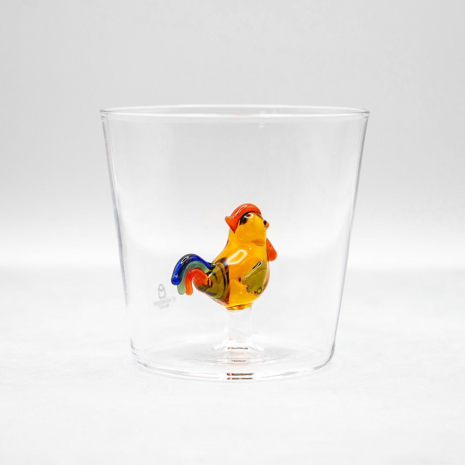 ICHENDORF MILANO/イッケンドルフミラノ　タンブラーグラス ニワトリ