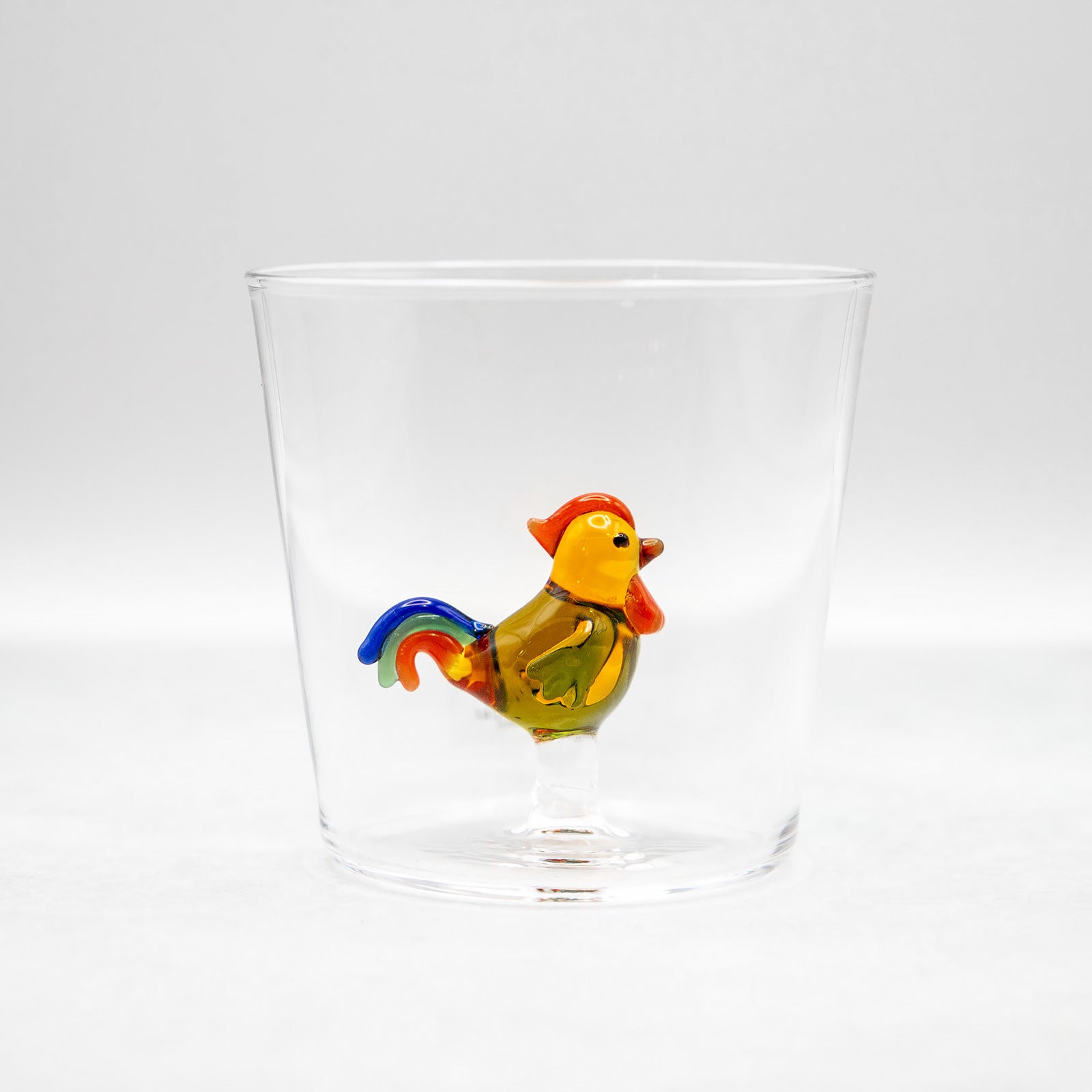 ICHENDORF MILANO/イッケンドルフミラノ　タンブラーグラス ニワトリ