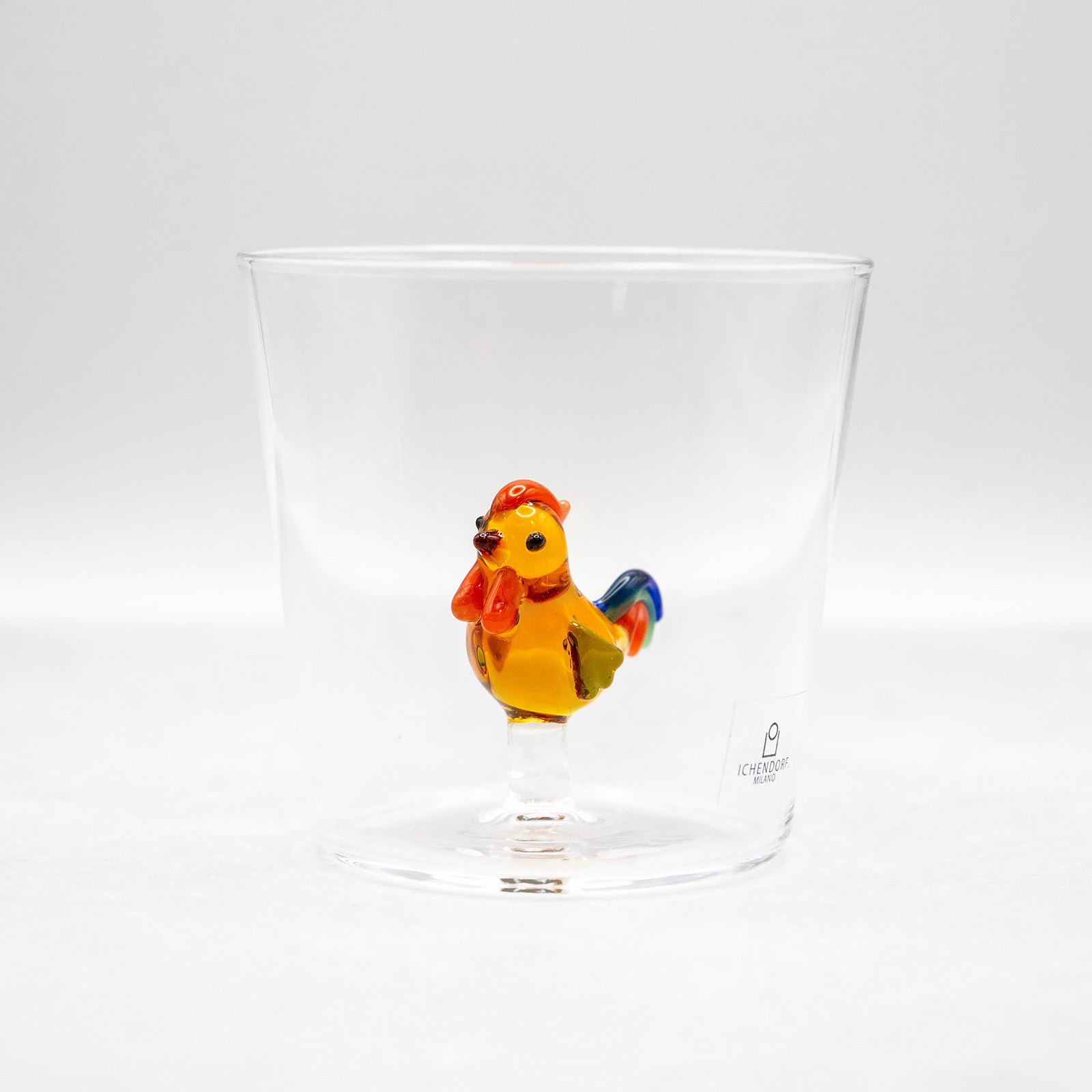 ICHENDORF MILANO/イッケンドルフミラノ　タンブラーグラス ニワトリ