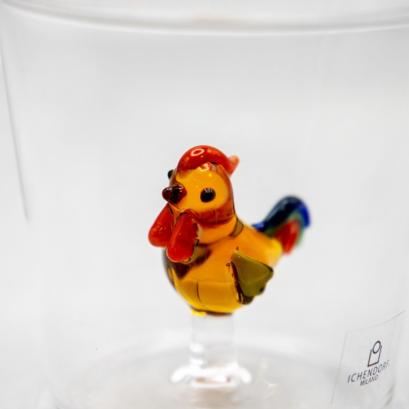 ICHENDORF MILANO/イッケンドルフミラノ　タンブラーグラス ニワトリ