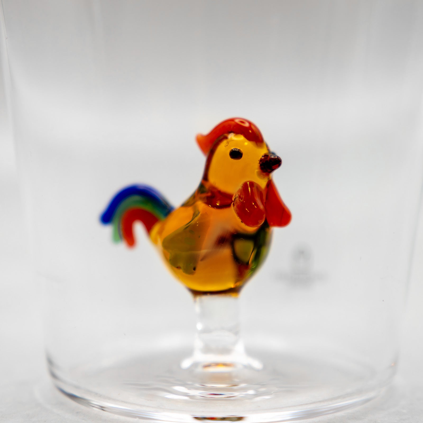 ICHENDORF MILANO/イッケンドルフミラノ　タンブラーグラス ニワトリ