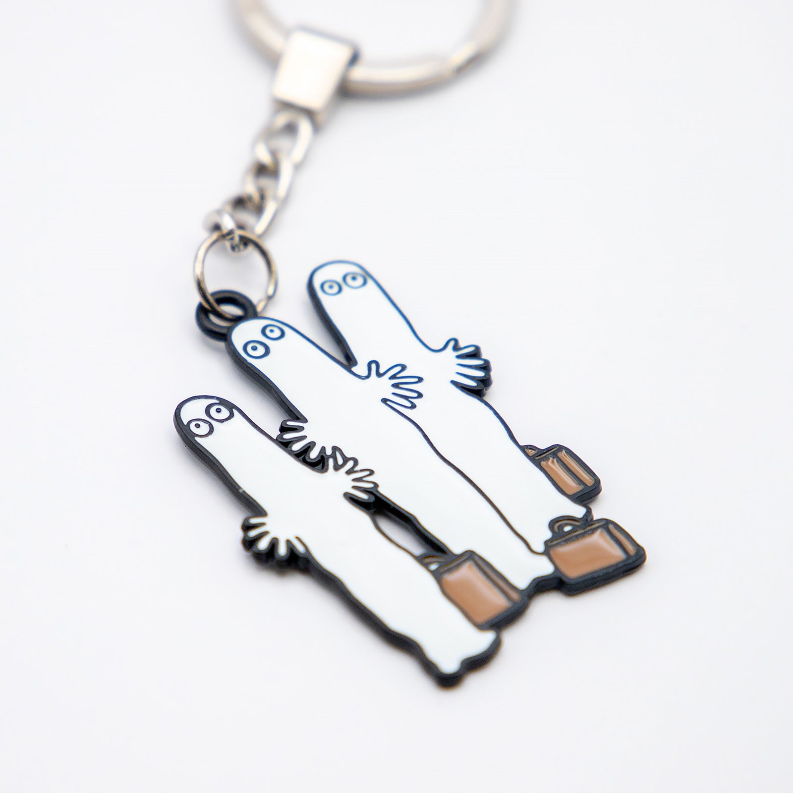 Moomin/ムーミン 　ビッグキャラクター キーリング ニョロニョロ バッグ