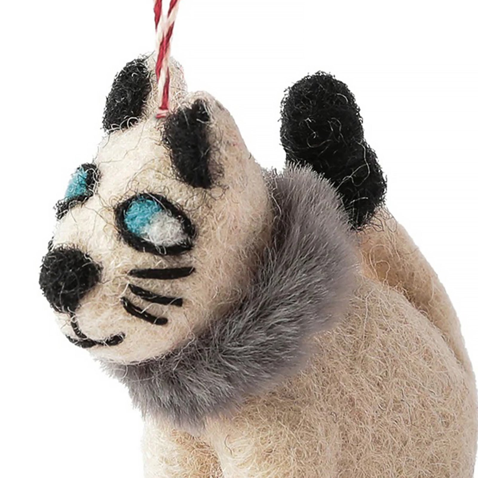 フェルトオーナメント おすわりネコ