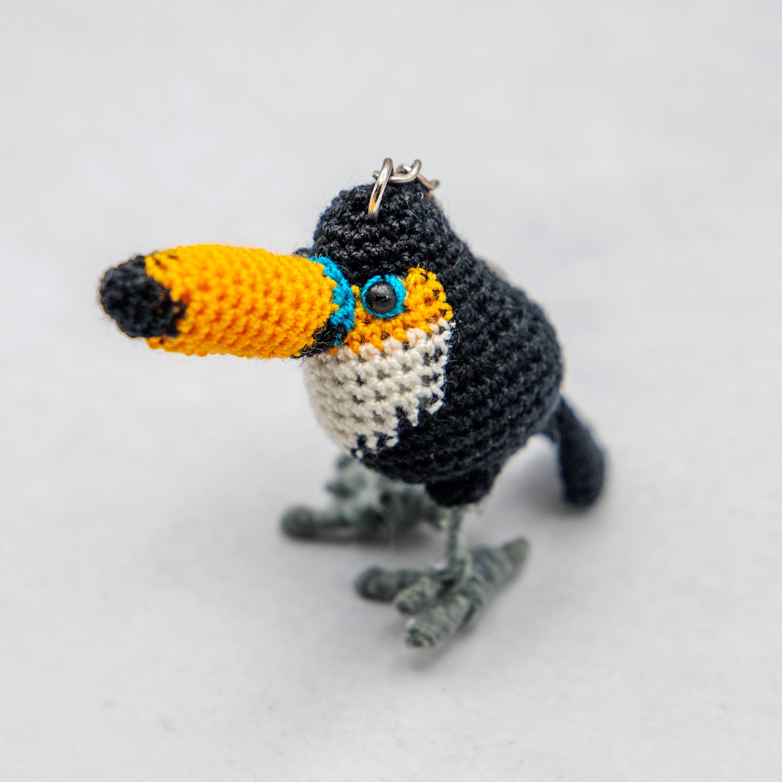 あみぐるみ キーホルダー オオハシ