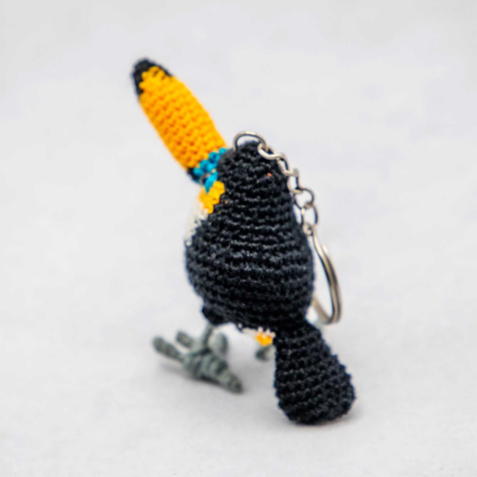 あみぐるみ キーホルダー オオハシ – ニコノマニマニ雑貨店オンライン