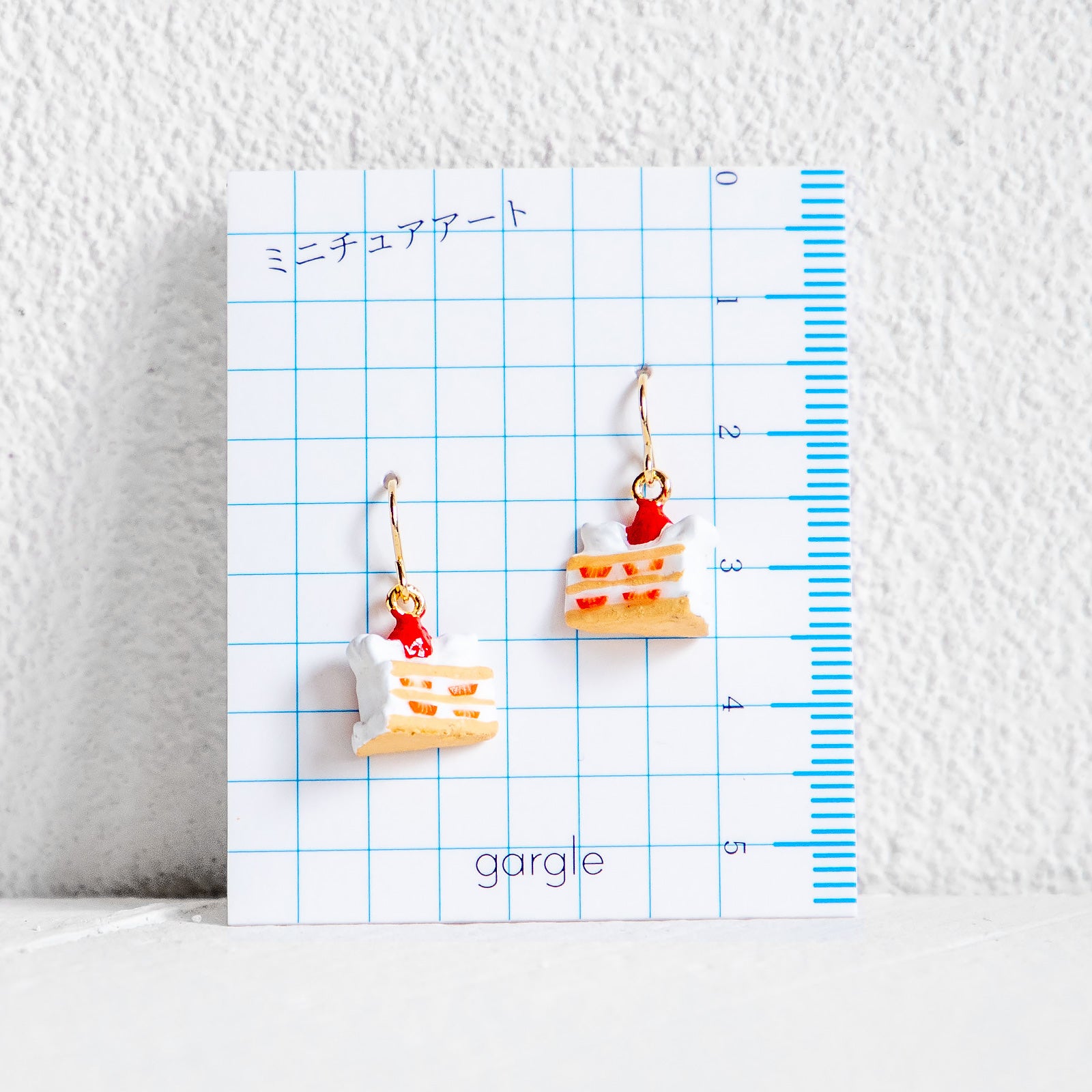 gargle/ガーグル　ショートケーキ ピアス
