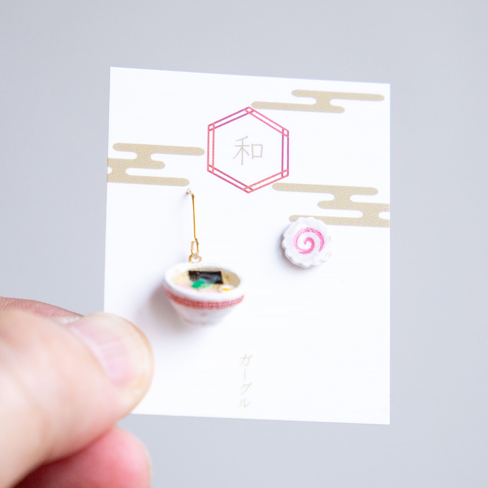 gargle/ガーグル　ラーメン大好き ピアス