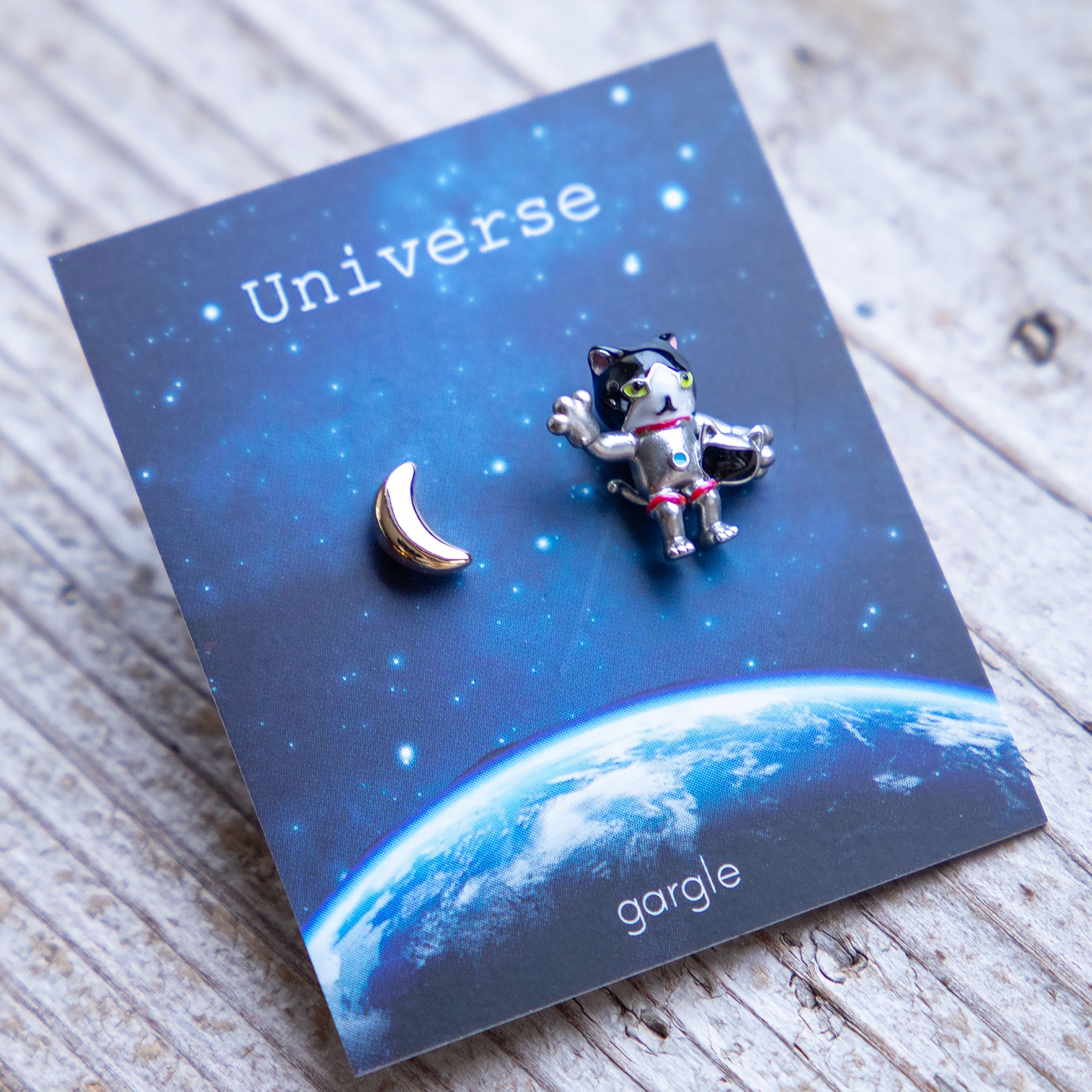 gargle/ガーグル　ニャンコ飛行士 ピアス