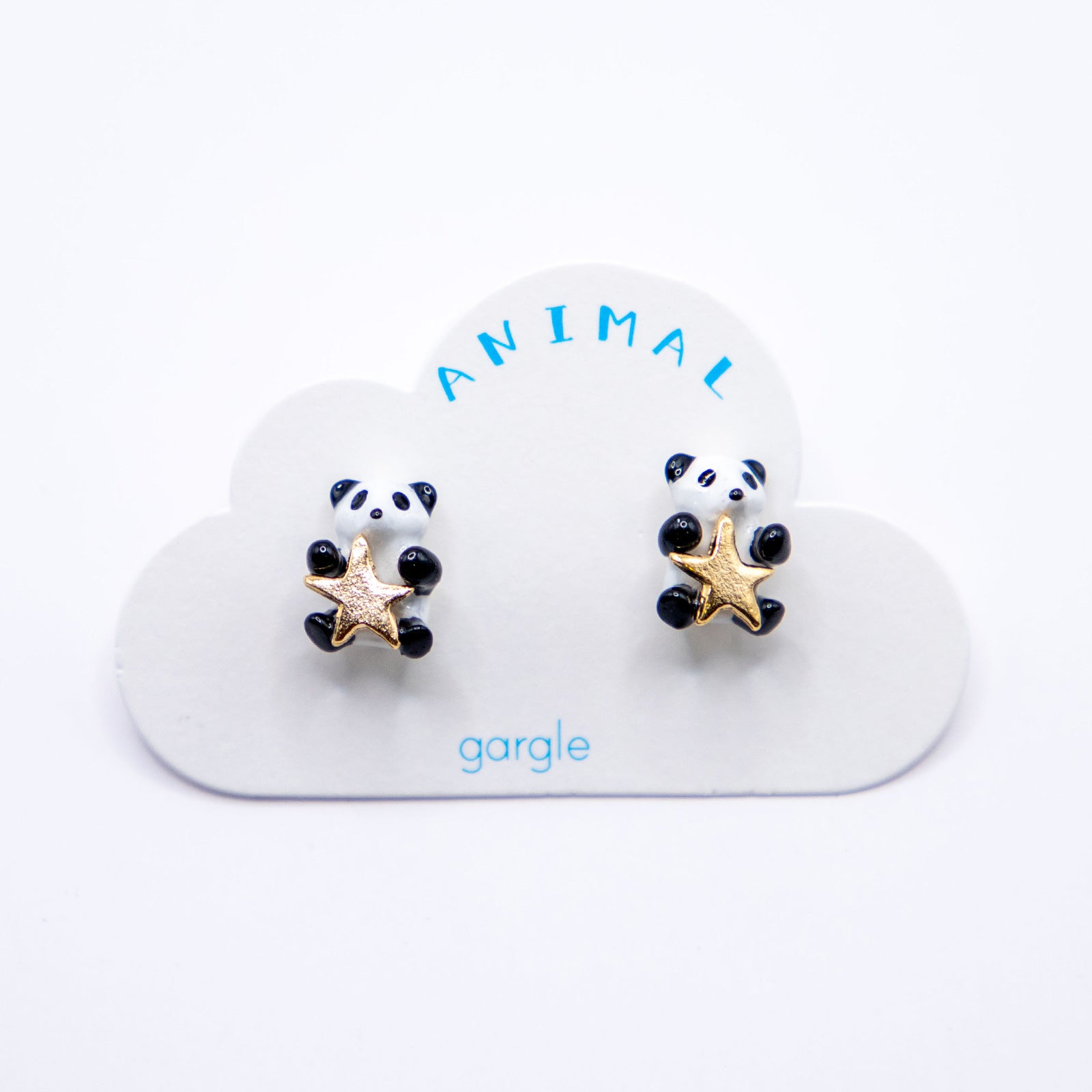 gargle/ガーグル　星のパンダ ピアス