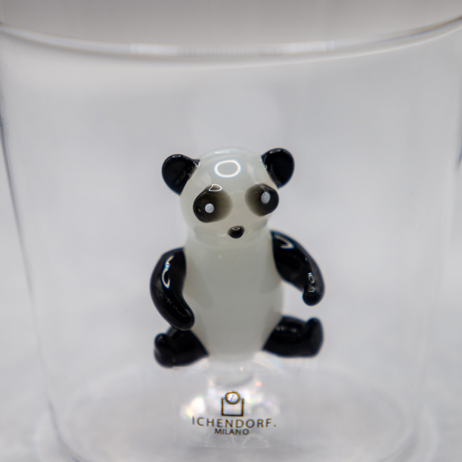 【週末限定値下げ】マルティグラス MULTI GLASS ジャイアントパンダ ICHENDORF MILANO/イッケンドルフミラノ タンブラーグラス パンダ