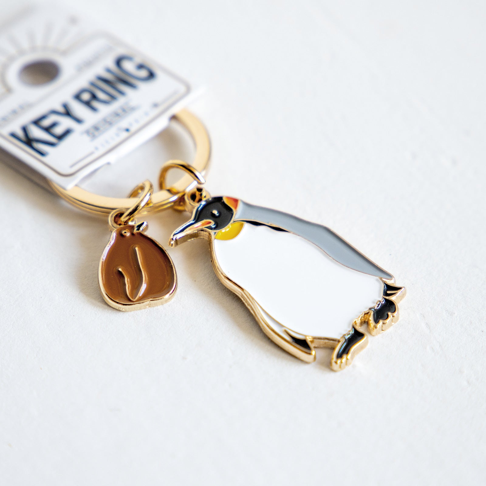 キーホルダー　アクアチックキーリング キングペンギン